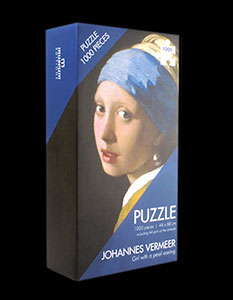 Puzzle Jan Vermeer : Girl with a Pearl Earring