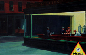 Rompecabezas Edward Hopper : Nighthawks