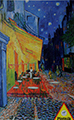 Vincent Van Gogh : Terrasse de café de nuit, 1000p