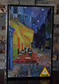 Puzzle 1000p Vincent Van Gogh : Terrasse de café de nuit
