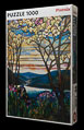 Tiffany Puzzle puzzle 1000 p : Magnolias and Irises