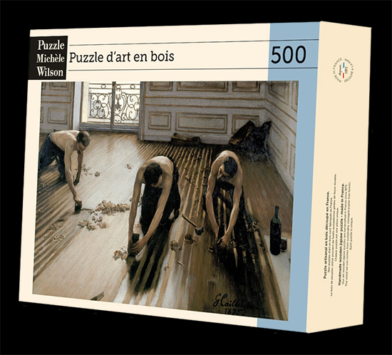Puzzle di legno Gustave Caillebotte : Les Raboteurs de Parquet (Michele Wilson)