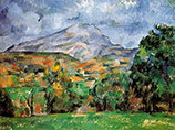 Paul Cézanne wooden jigsaw puzzle : La montagne Sainte Victoire (Michele Wilson)