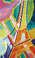 Rompecabezas de madera Robert Delaunay : Tour Eiffel (Michele Wilson)