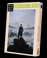 Puzzle di legno 250p Caspar David Friedrich : Il Viandante sul mare di nebbia (Michele Wilson)