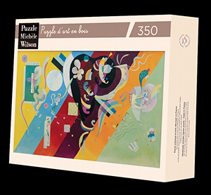 Puzzle en bois Kandinsky : Composition IX (Michèle Wilson)