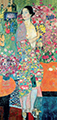 Gustav Klimt wooden jigsaw puzzle : La danseuse (Michele Wilson)