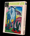 Puzzle di legno 250p Franz Marc : Il cavallo blu (Michele Wilson)