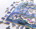 Puzzle di legno Claude Monet : Ninfee e salici (Michele Wilson)