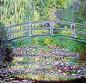Claude Monet wooden jigsaw puzzle : The Japanese Bridge (Michele Wilson)