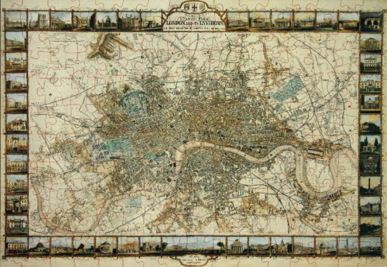 Mappemondes, Cartes et plans : Plan de Londres