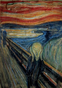 Rompecabezas para niños Munch : Le Cri