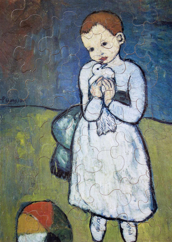 Pablo Picasso : L'enfant à la colombe