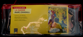 Marc Chagall wooden puzzle case for kids : La danse