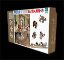 Edgar Degas wooden puzzle case for kids : La Classe de Danse
