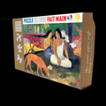 Paul Gauguin wooden puzzle case for kids : Arearea