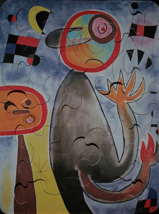 Joan Miro : Echelles en roue de feu