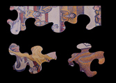 Puzzle enfant : pièces en bois Georges Seurat : Le cirque