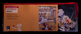 Puzzle di legno per bambini Georges Seurat : Il circo