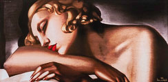 Canvas De Lempicka, The Sleeper