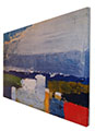 Toile Nicolas De Stal, Paysage du Midi 90 x 60 cm