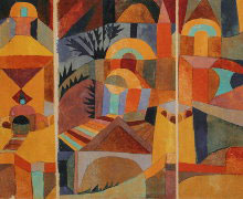 Stampe su tela di Paul Klee