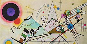Toile Kandinsky : Composition VIII, 1923