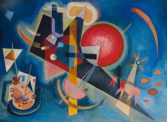 Tela Kandinsky : Im Blau, 1925