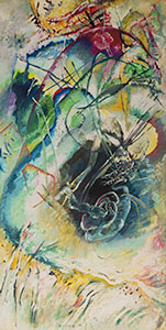 Toile Kandinsky : Improvisation, 1914