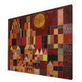 Toile Paul Klee, Chteau et soleil 80 x 60 cm
