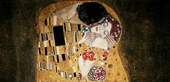 Canvas Gustav Klimt, The kiss