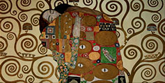 Canvas Gustav Klimt, Fulfilment