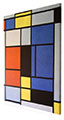 Toile Piet Mondrian, tableau-n1-1921-25 60 x 80 cm