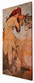 Toile Alfons Mucha, L'été 50 x 100 cm