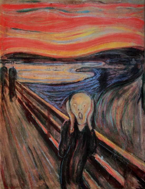 Toile Edvard Munch, Le cri