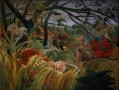 Canvas Henri Rousseau, Tiger in a tropical storm