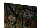 Tela Henri Rousseau, Tigre in una tempesta tropicale 80 x 60 cm