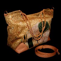Dainetto and Leather Handbag Klimt