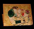 Gustav Klimt credit & business cards holder : the kiss