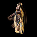 Sac bandoulire en tissu Gustav Klimt, Le baiser (dtail n4)