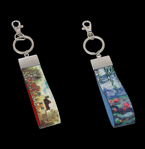 Claude Monet duo keyrings : The Artist's House