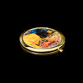 Specchietto da Borsa Vincent Van Gogh : Terrazza del caffè di notte (Dettaglio n°2)
