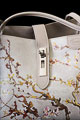 Vincent Van Gogh handbag  :  Almond Branches in Bloom (white) (detail n°5)