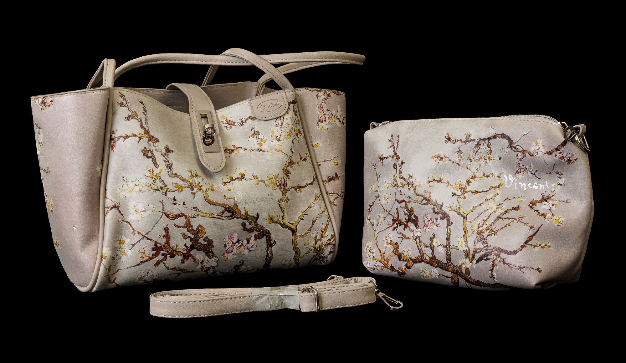 Vincent Van Gogh handbag : Almond Branches in Bloom
