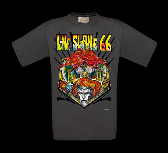 T-shirt Philippe Druillet : Lone Sloane 66 (anthracite)
