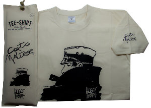 Hugo Pratt T-shirt : Nocturnal Ecru, Short sleeves