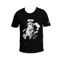 T-shirt Corto Maltese di Hugo Pratt : Siberia (Nero)