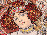 Mucha tapestry, Fall, 1896 (detail 1)