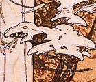 Mucha tapestry, Winter, 1896 (detail 2)