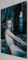 Reproduction sur toile Milo Manara, Partenope 50 x 70 cm